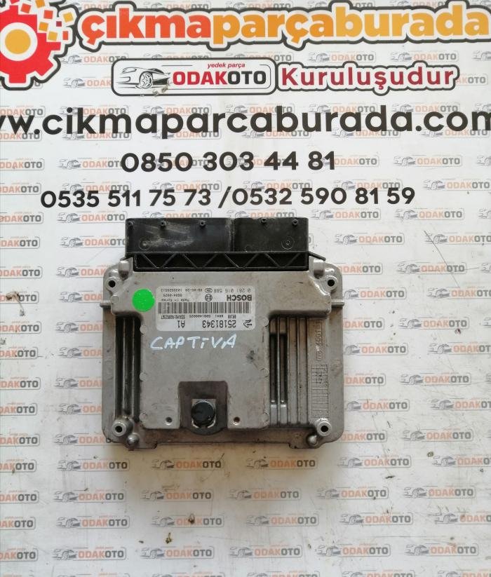 0 281 016 588 Chevrolet Captiva 2.0 Dizel Çıkma Motor Beyni