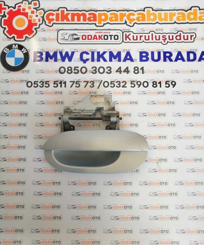 BMW E39 5 Serisi Çıkma Kapı Kolu Dış Sol Arka Orijinal