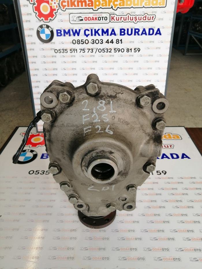 8618380 BMW X3 F25 (2.81) Çıkma Defransiyel Ön Temiz