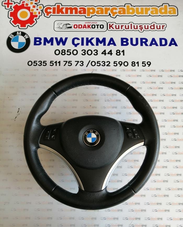 BMW E90 3 Serisi (LCİ) Çıkma Direksiyon Temiz