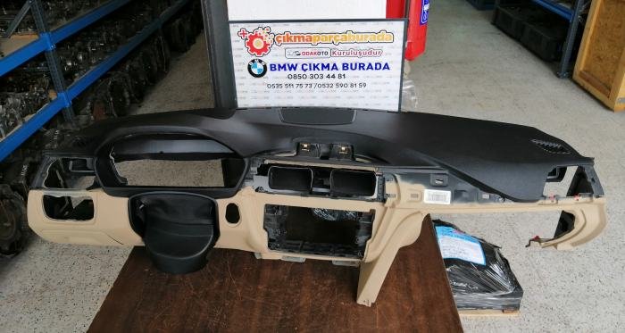 BMW F30 3 Serisi (BEJ ORİJİNAL) Çıkma Torpido Temiz