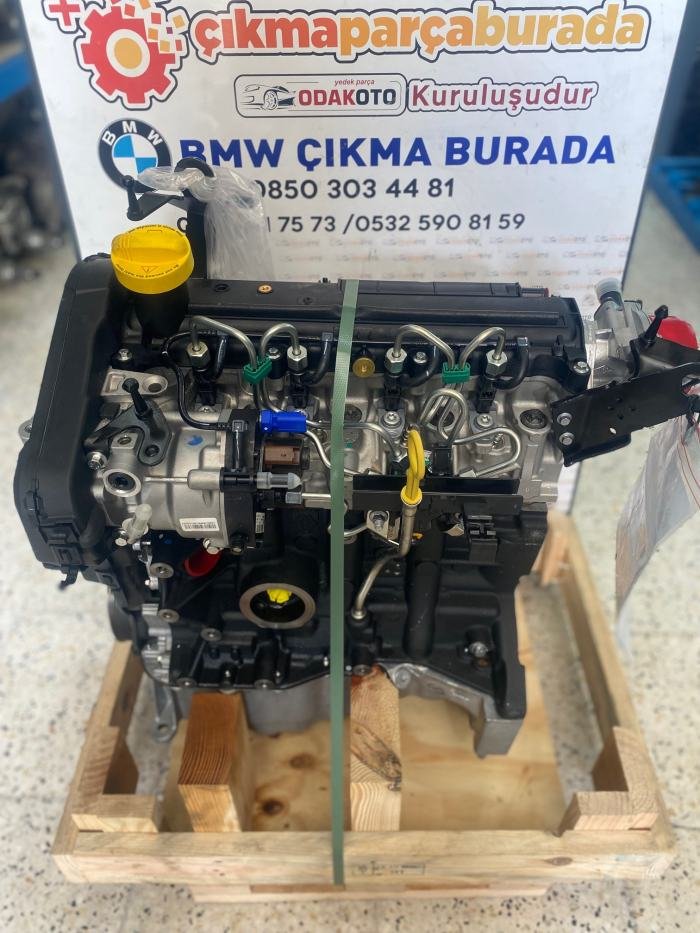 Renault Kangoo 1.5 Dci Euro4 (K9K87F8) Motor Sıfır Faturalı
